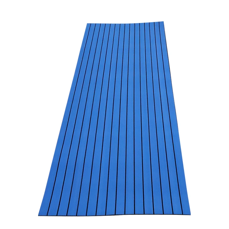 EVA Foam Faux Teak Decking Sheet Blue Yacht Marine Carpet Flooring Mat Non Skid Self Adhesive Sea Deck Boat Accessories
EVA Foam Faux Teak Decking Sheet Blue Yacht Marine Carpet Flooring Mat Non Skid Self Adhesive Sea Deck Boat Accessories