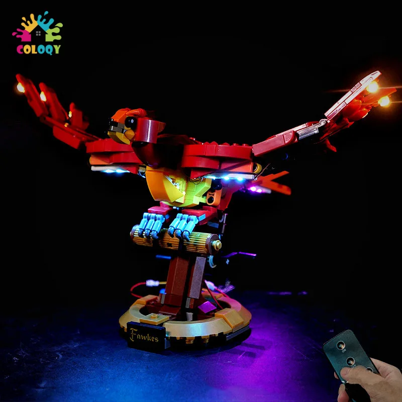 COLOQY LED Light Set Compatible With 76394 Phoenix Bird Building Blocks RC control Moudle DIY Toys Kit For Boys Christmas Gifts
COLOQY LED Light Set Compatible With 76394 Phoenix Bird Building Blocks RC control Moudle DIY Toys Kit For Boys Christmas Gifts