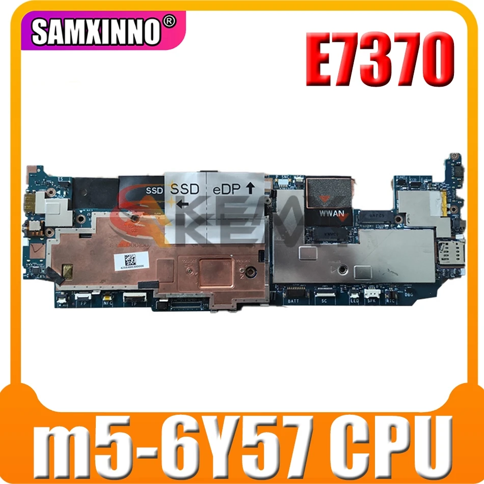 Оригинальная материнская плата для ноутбука DELL Latitude E7370 m5-6Y57 материнская плата CN-0MN6H4 0MN6H4 LA-D312P SR2EG DDR3
Оригинальная материнская плата для ноутбука DELL Latitude E7370 m5-6Y57 материнская плата CN-0MN6H4 0MN6H4 LA-D312P SR2EG DDR3