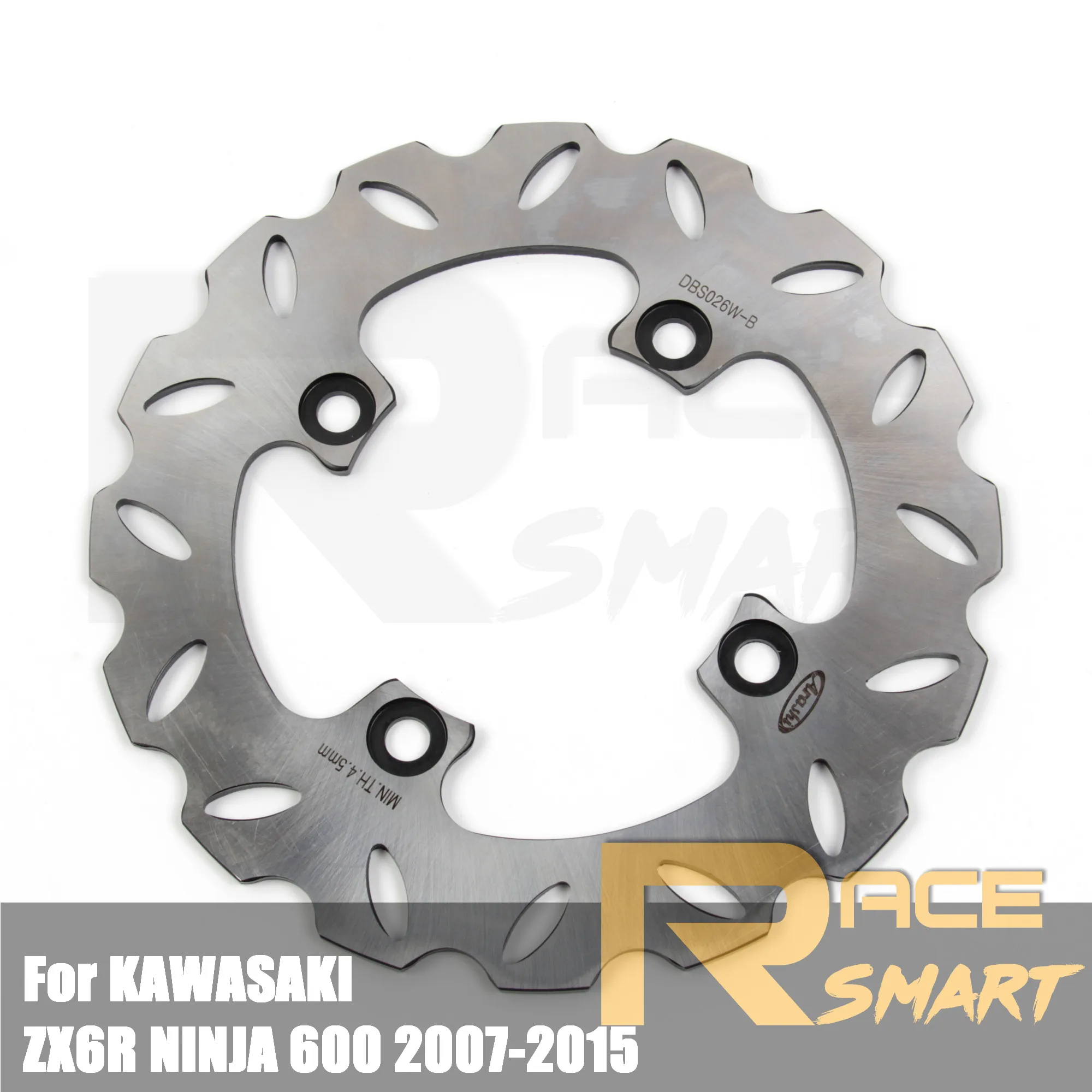 For KAWASAKI ZX6R NINJA 600 2007 - 2015 Motorcycle Rear Brake Discs Rotors ZX-6R ZX 6R Brake Disks 08 09 2010 2011 2012 2013 11
For KAWASAKI ZX6R NINJA 600 2007 - 2015 Motorcycle Rear Brake Discs Rotors ZX-6R ZX 6R Brake Disks 08 09 2010 2011 2012 2013 11