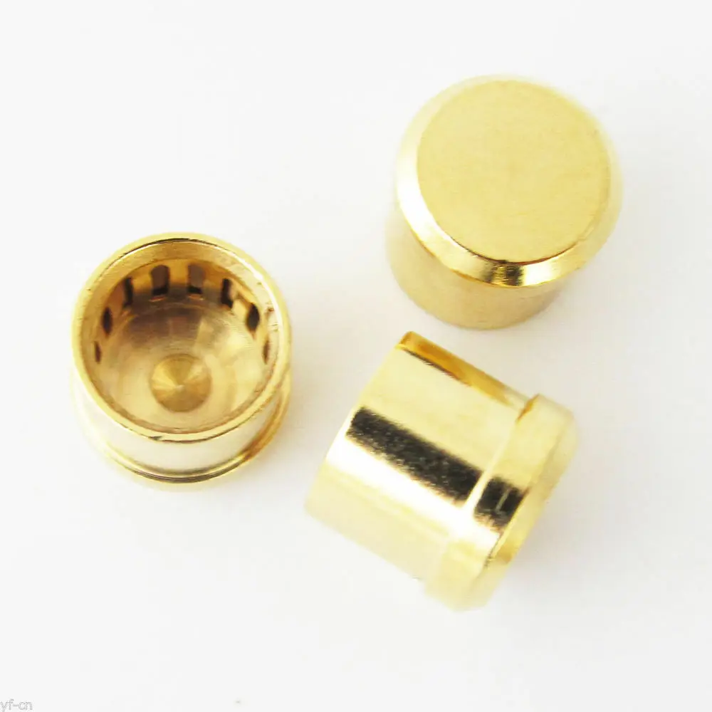 10pcs High Quality Noise Stopper Gold Plated Copper Caps for RCA Jack Female
10pcs High Quality Noise Stopper Gold Plated Copper Caps for RCA Jack Female