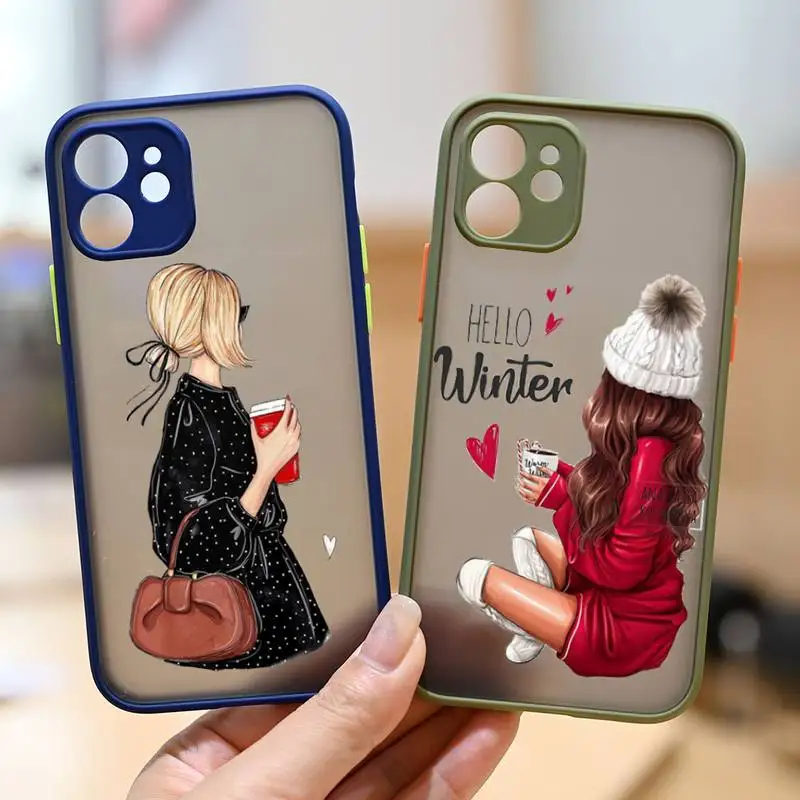 Fashion art Brown Hair Female Phone Case Sapphire Blue Color Matte Transparent For iPhone 12 Mini Pro 11 X XR XS Max 7 8 Plus
Fashion art Brown Hair Female Phone Case Sapphire Blue Color Matte Transparent For iPhone 12 Mini Pro 11 X XR XS Max 7 8 Plus