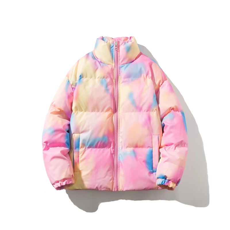 Men Padded Jacket Winter 2021 Pink Rainbow Tie Dye Bubble Coat Harajuku Oversized Parka Couples Hip Hop Streetwear Bomber пальто
Men Padded Jacket Winter 2021 Pink Rainbow Tie Dye Bubble Coat Harajuku Oversized Parka Couples Hip Hop Streetwear Bomber пальто