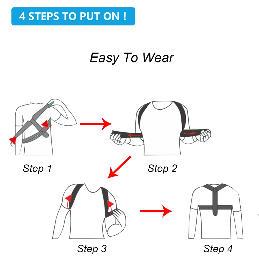 Adjustable Posture Corrector Preventing Humpback Protection Spine Pain Relief Correction Belt Women Men Back Shoulder Support
Adjustable Posture Corrector Preventing Humpback Protection Spine Pain Relief Correction Belt Women Men Back Shoulder Support