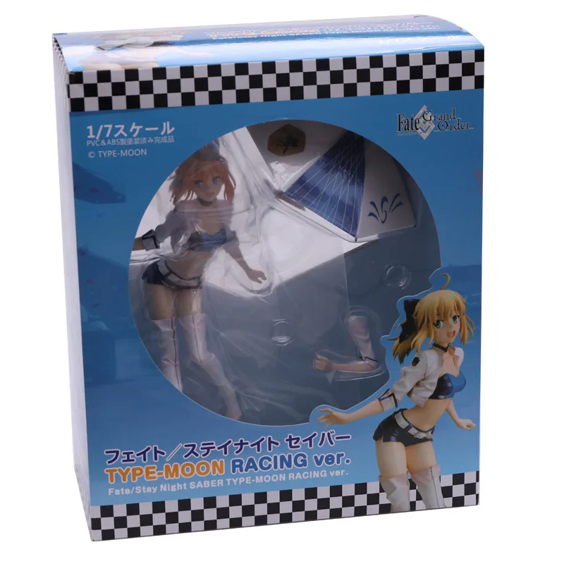Fate stay night Saber Type Moon Racing Ver PVC Action Figure Stand Anime Sexy Girl Figure Japanese Adult Collection Model Doll
Fate stay night Saber Type Moon Racing Ver PVC Action Figure Stand Anime Sexy Girl Figure Japanese Adult Collection Model Doll