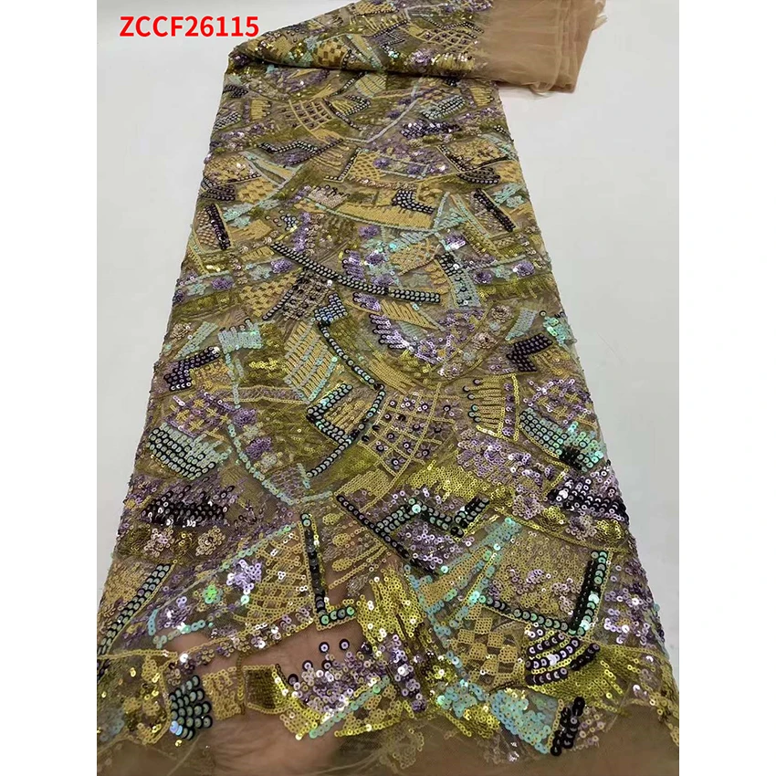 Beautiful African French Lace Sewing Clothes High Class Nigerian Tulle Sequins Party Dress 5 Yards/Lot ZCCF26115
Beautiful African French Lace Sewing Clothes High Class Nigerian Tulle Sequins Party Dress 5 Yards/Lot ZCCF26115