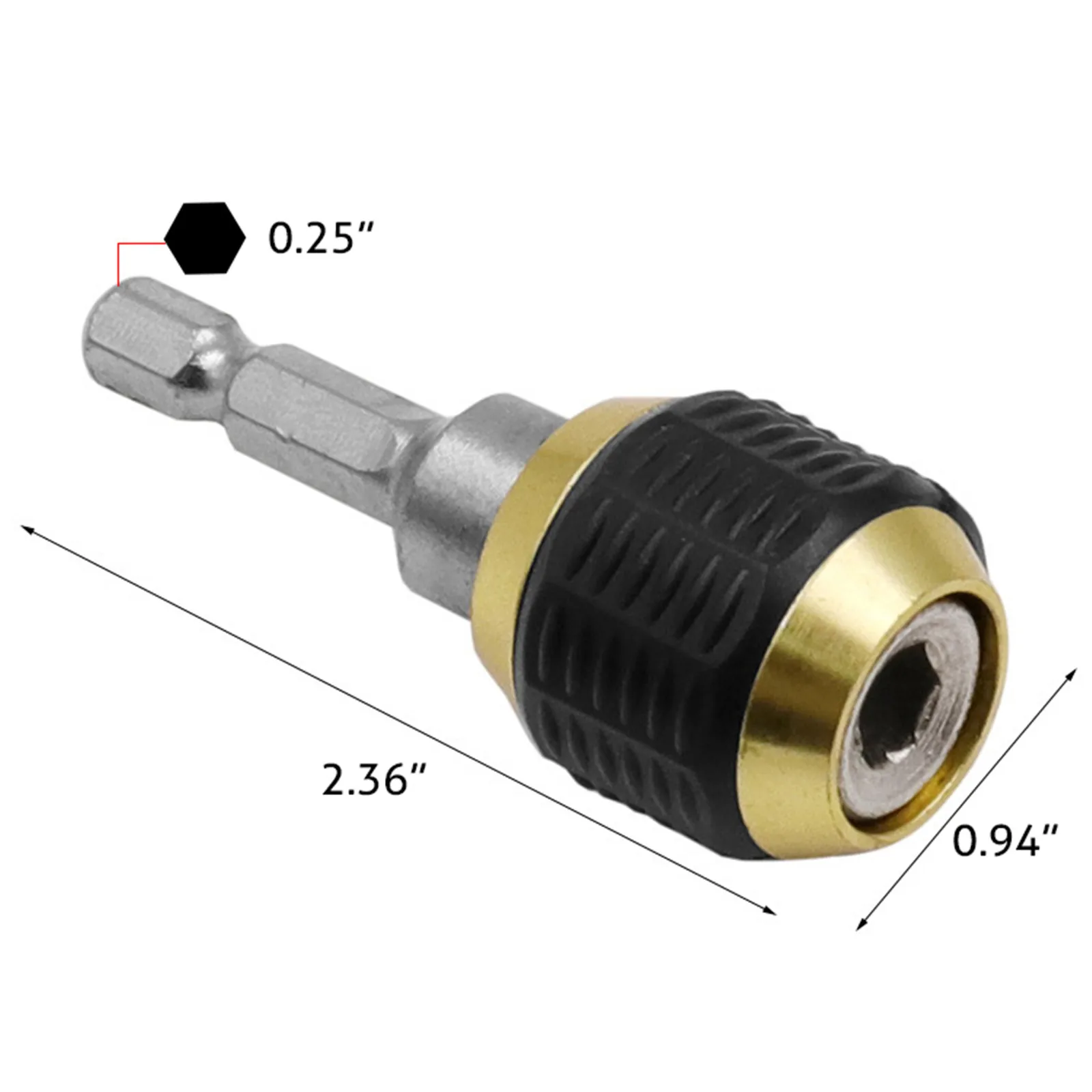 Hexagonal Handle Big End Pop-up Release Self-locking Extension Rod Electric Drill Driver Lengthening Quick Change Over Bit Tools
Hexagonal Handle Big End Pop-up Release Self-locking Extension Rod Electric Drill Driver Lengthening Quick Change Over Bit Tools