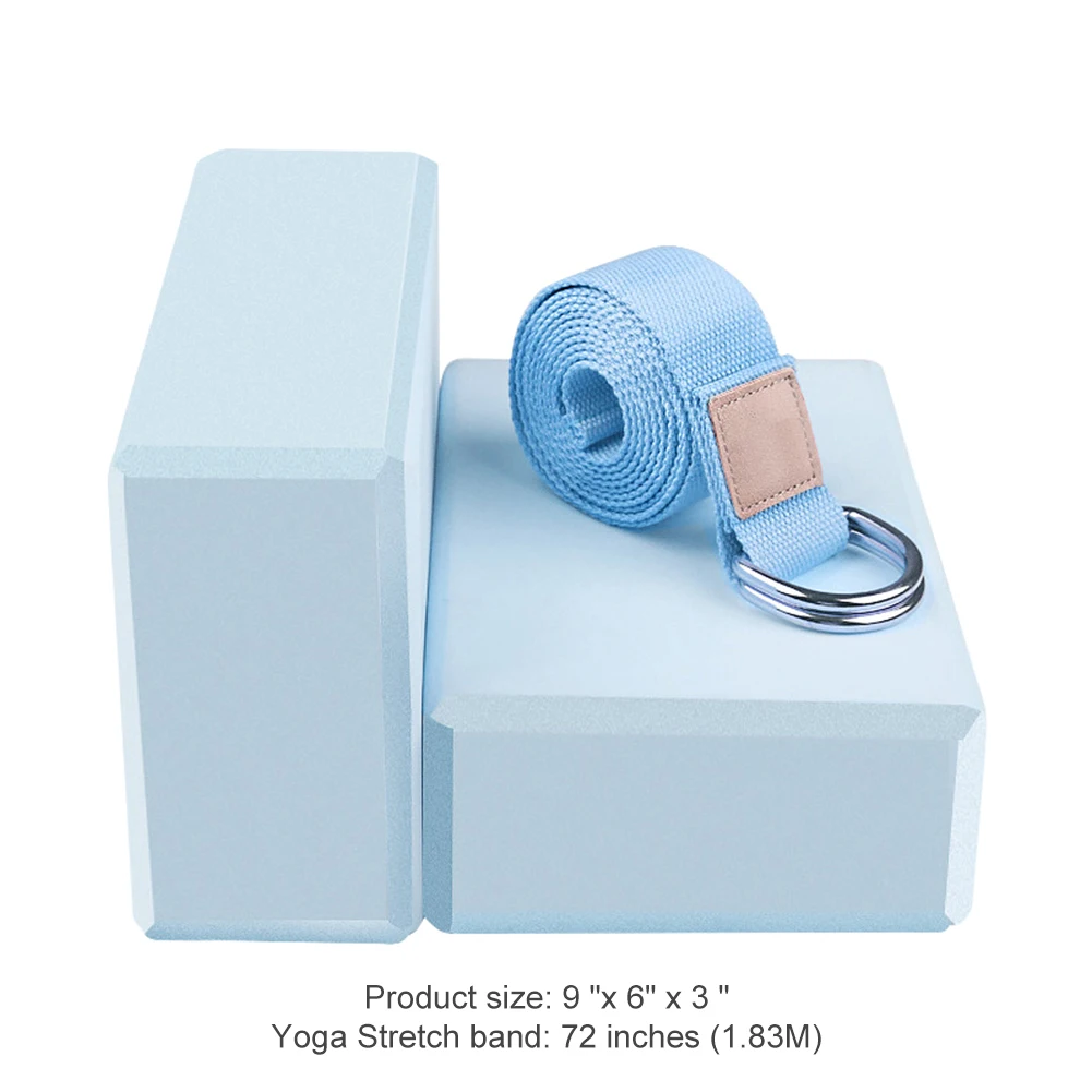 3pcs EVA Yoga Block Brick Exercise Fitness Tool Exercise Workout Stretching Aid Body Shaping Health Training Equipment
3pcs EVA Yoga Block Brick Exercise Fitness Tool Exercise Workout Stretching Aid Body Shaping Health Training Equipment
