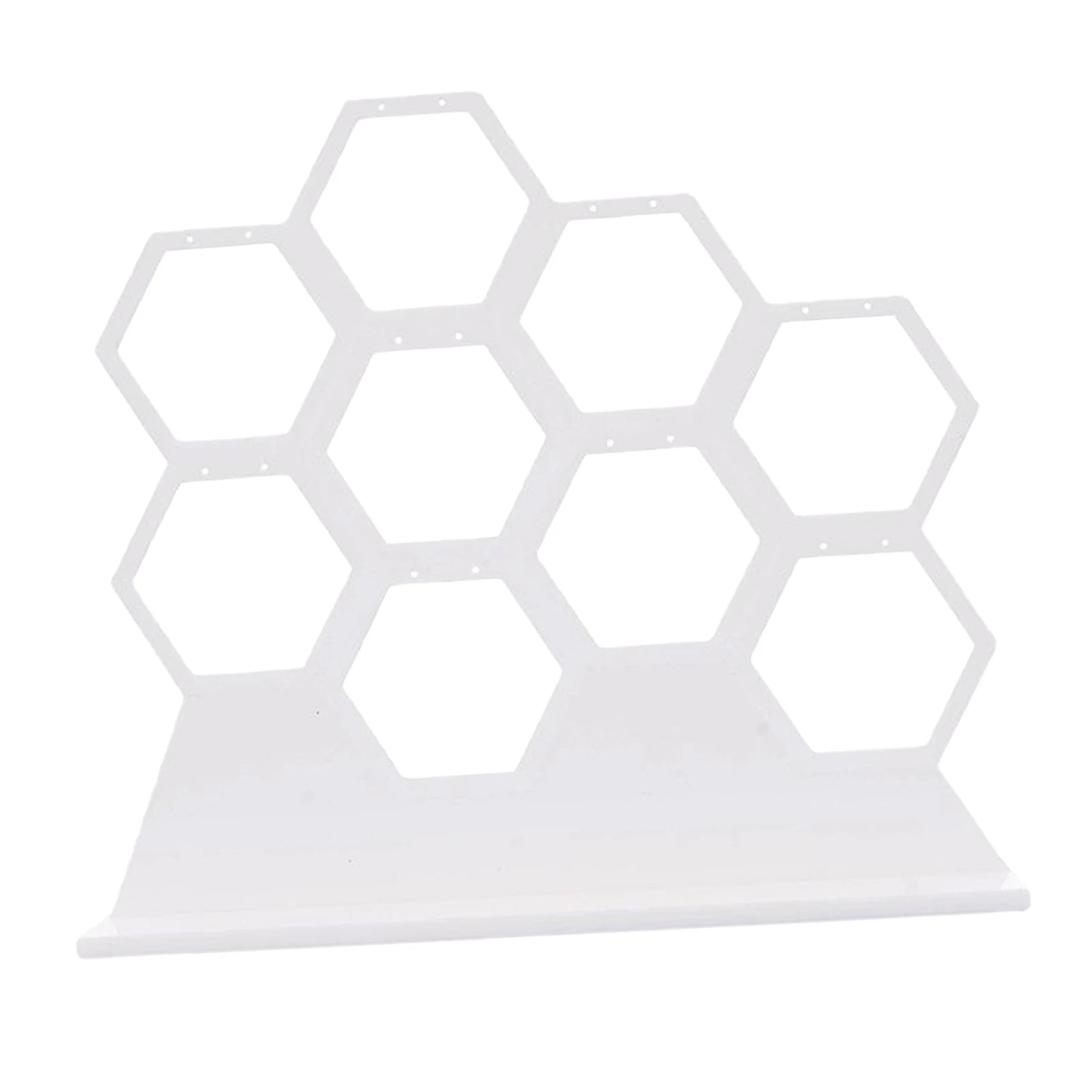 White Honeycomb Jewelry Earrings Necklace Storage Rack Holder Jewelry Display Stand Hold 9 Earrings
White Honeycomb Jewelry Earrings Necklace Storage Rack Holder Jewelry Display Stand Hold 9 Earrings