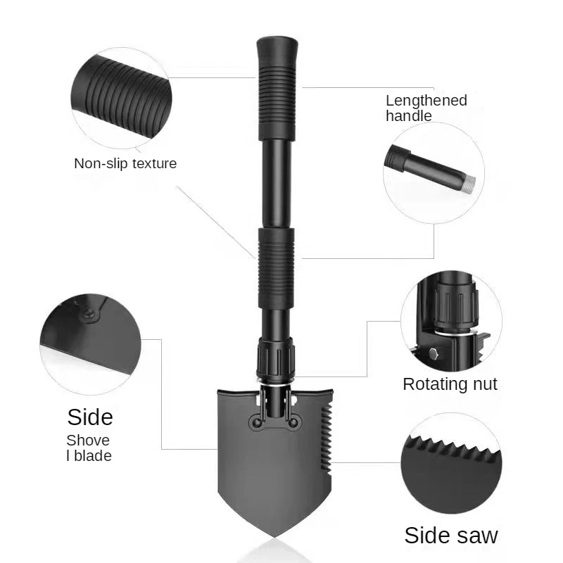 Outdoor Multifunctional Engineer Shovel Manganese Steel Military Outdoor Shovel Folding Shovel Car Fishing Shovel Manganese Stee
Outdoor Multifunctional Engineer Shovel Manganese Steel Military Outdoor Shovel Folding Shovel Car Fishing Shovel Manganese Stee