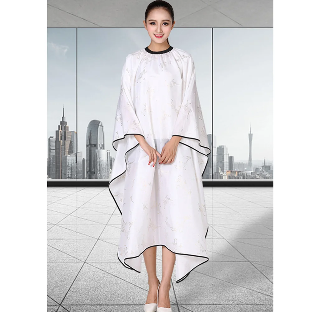 Waterproof Hairdressing Cape Stain Resistant Haircut Cape Hair Cutting Cloak Haircut Gown for Men (White)
Waterproof Hairdressing Cape Stain Resistant Haircut Cape Hair Cutting Cloak Haircut Gown for Men (White)