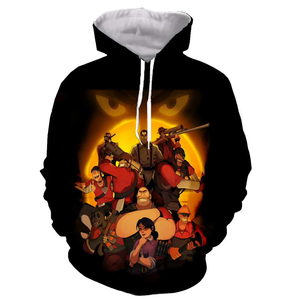 2021 Hot Sale 3D Team Fortress Graphic Print Hoodie Casual Fashion Street Harajuku Men and Women Animation printing Store
2021 Hot Sale 3D Team Fortress Graphic Print Hoodie Casual Fashion Street Harajuku Men and Women Animation printing Store
