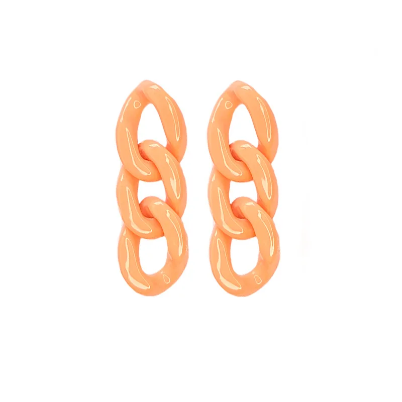 Fashion Sweet Multicolor Acrylic Chain Long Drop Earrings For Women Candy Geometric Rectangle Dangle Earring Oorbellen Jewelry
Fashion Sweet Multicolor Acrylic Chain Long Drop Earrings For Women Candy Geometric Rectangle Dangle Earring Oorbellen Jewelry