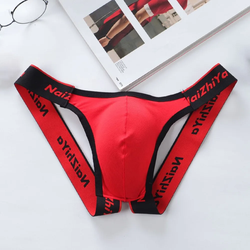 Men's Briefs Fashion Sexy Briefs Thongs Low Waist U Convex Underwear Letter Pattern Male Underpants Breathable Cotton G-string
Men's Briefs Fashion Sexy Briefs Thongs Low Waist U Convex Underwear Letter Pattern Male Underpants Breathable Cotton G-string