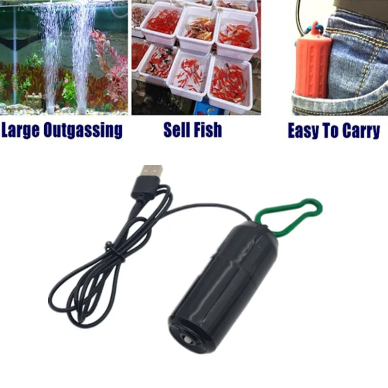 2 Styles USB Vertical Horizonal Double Oxygen Pump Portable Household Fishing Aquarium 5V 1W Single Air Compressor
2 Styles USB Vertical Horizonal Double Oxygen Pump Portable Household Fishing Aquarium 5V 1W Single Air Compressor