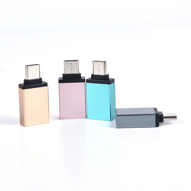 1pc Type C Male Adapter to USB 3.0 A Female Converter OTG Function USB 3.0 OTG Data Sync Adapter
1pc Type C Male Adapter to USB 3.0 A Female Converter OTG Function USB 3.0 OTG Data Sync Adapter