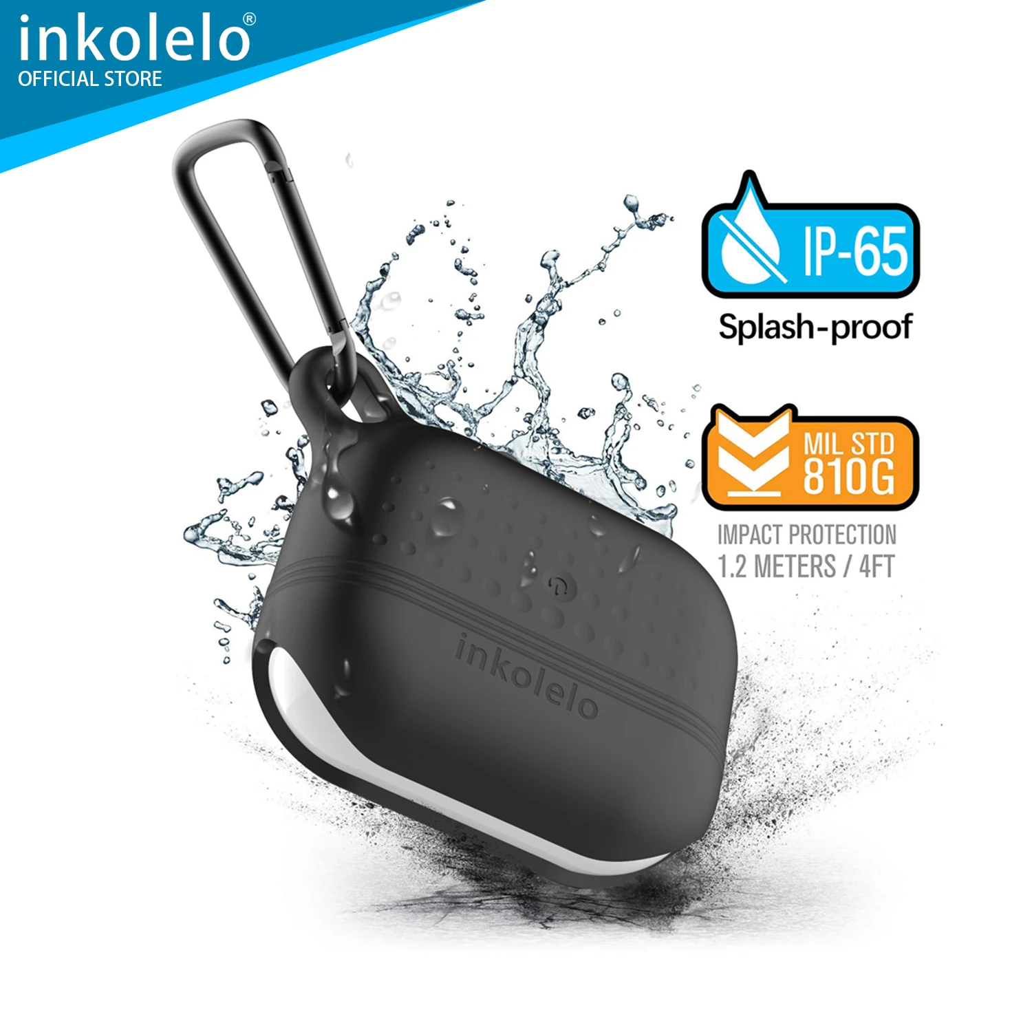 inkolelo AirPods Pro 2019 Protective Case, Shockproof Soft Silicone Cover With Keychain, Case for AirPods Pro 3rd Gen Black
inkolelo AirPods Pro 2019 Protective Case, Shockproof Soft Silicone Cover With Keychain, Case for AirPods Pro 3rd Gen Black