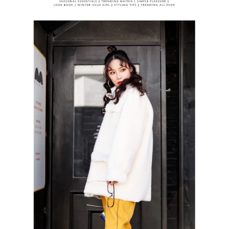 GAMPORL Faux Fur Coat Plush Clothes Elegant Ladies Long-Sleeved Clothes With Belt Warm 2021 New Winter Clothes With Pockets
GAMPORL Faux Fur Coat Plush Clothes Elegant Ladies Long-Sleeved Clothes With Belt Warm 2021 New Winter Clothes With Pockets