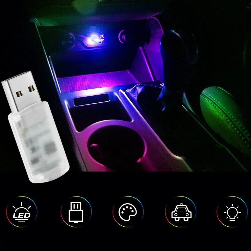 3PC Mini USB 8 Colors Optional LED Car Interior Jewelry Neon Lights Decorative Ambient-Lamp Atmosphere Touch Sensor Light Auto
3PC Mini USB 8 Colors Optional LED Car Interior Jewelry Neon Lights Decorative Ambient-Lamp Atmosphere Touch Sensor Light Auto