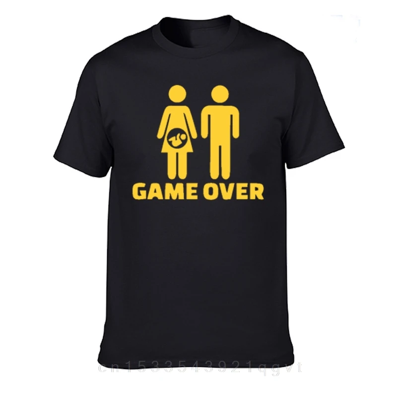 Забавная новая футболка для папы мам хипстерская игровая пары с принтом в стиле