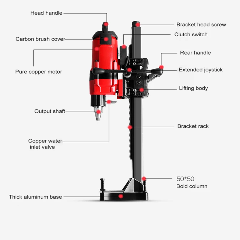 Water Drilling Machine Diamond Drilling Tool High Quality Engineering Drilling Machine Z1Z-8260
Water Drilling Machine Diamond Drilling Tool High Quality Engineering Drilling Machine Z1Z-8260
