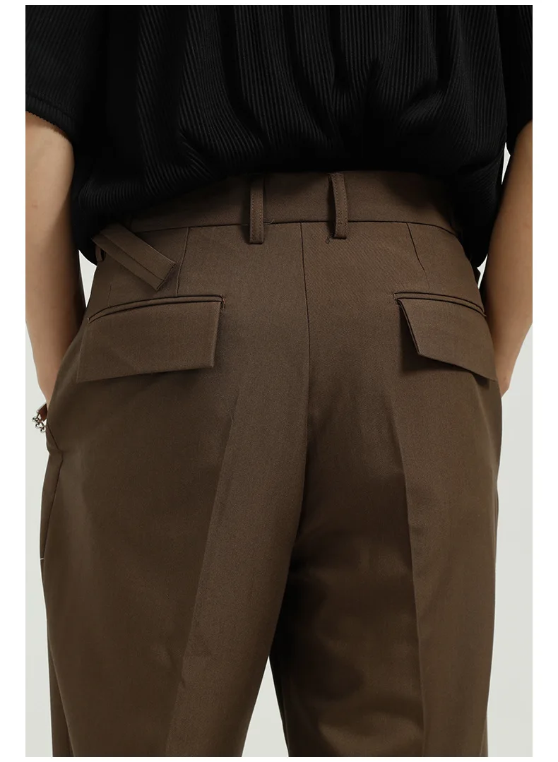 2021 Men New Clothing Men Japan Korea Streetwear Vintage Casual Straigh Suit Pants Male Retro Fashion Hip Hop Trousers 
2021 Men New Clothing Men Japan Korea Streetwear Vintage Casual Straigh Suit Pants Male Retro Fashion Hip Hop Trousers