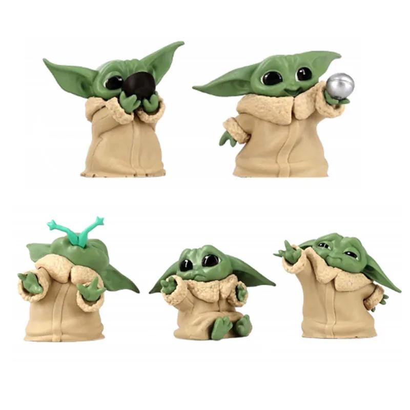 5pcs Star Wars Baby Yoda Collection Action Figure Hoy Toys New Year Gift for Children
5pcs Star Wars Baby Yoda Collection Action Figure Hoy Toys New Year Gift for Children