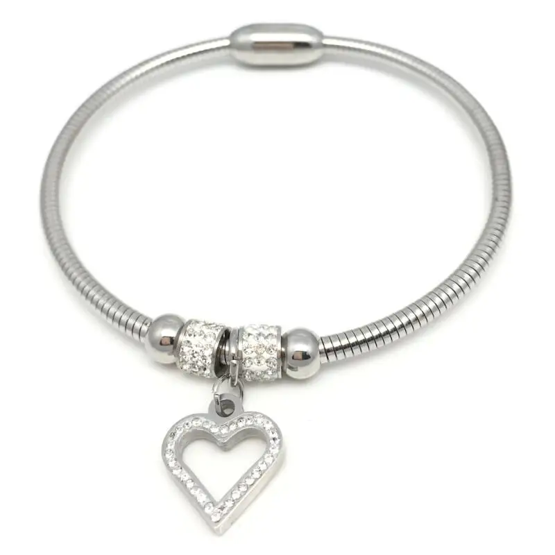 LOOKER Romantic Love Heart Shaped Charm Bracelets Bangles Jewelry For Women Gold-color Austrian Crystal Chain Bracelet Pulseras
LOOKER Romantic Love Heart Shaped Charm Bracelets Bangles Jewelry For Women Gold-color Austrian Crystal Chain Bracelet Pulseras
