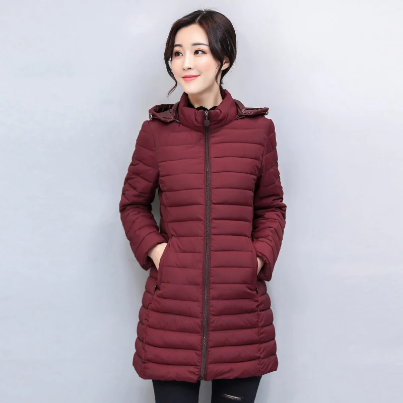 Women's Puffer Jacket Solid Slim Long Parkas Female Winter 2020 Office Ladies Hooded Plus Size Stand Collar Cotton Bubble Coat
Women's Puffer Jacket Solid Slim Long Parkas Female Winter 2020 Office Ladies Hooded Plus Size Stand Collar Cotton Bubble Coat
