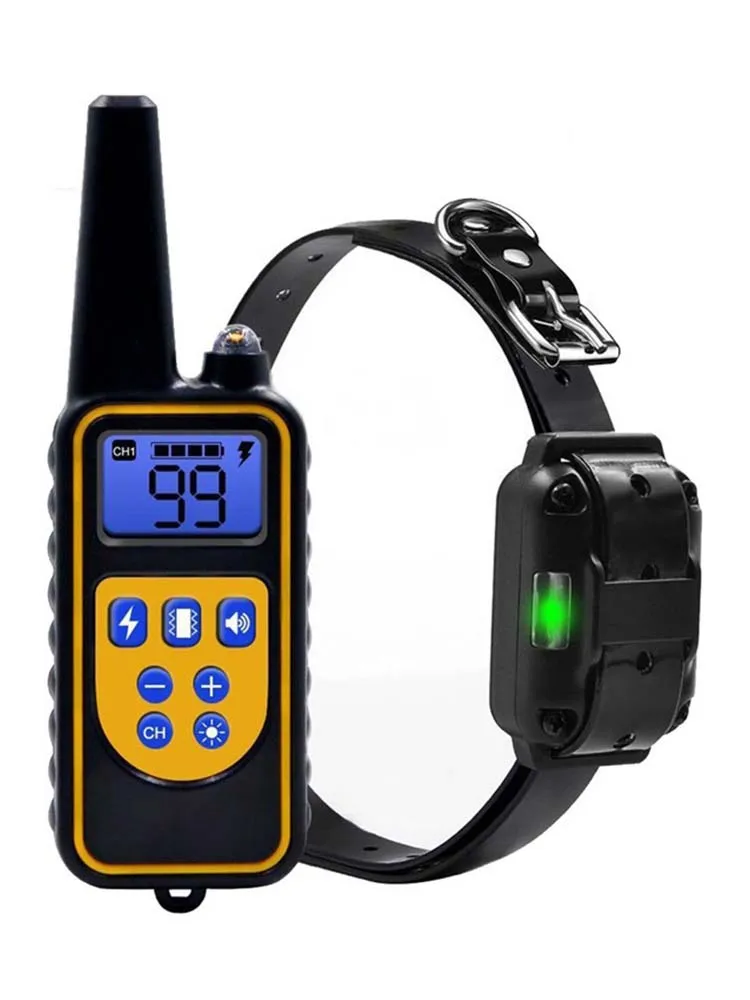 2020 NEW Dog Collar Waterproof Rechargeable Electric Dog Training Collar With Remote Controller Electric Pet Dog Training Collar
2020 NEW Dog Collar Waterproof Rechargeable Electric Dog Training Collar With Remote Controller Electric Pet Dog Training Collar