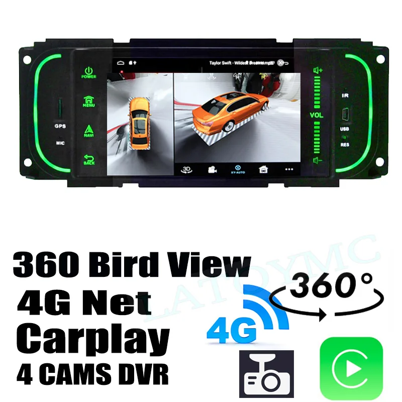 Автомагнитола с GPS-навигацией для Chrysler Concord Sebring для Dodge Intrepid Stereo Carplay DVR 360 Birdview около 4G Android
Автомагнитола с GPS-навигацией для Chrysler Concord Sebring для Dodge Intrepid Stereo Carplay DVR 360 Birdview около 4G Android
