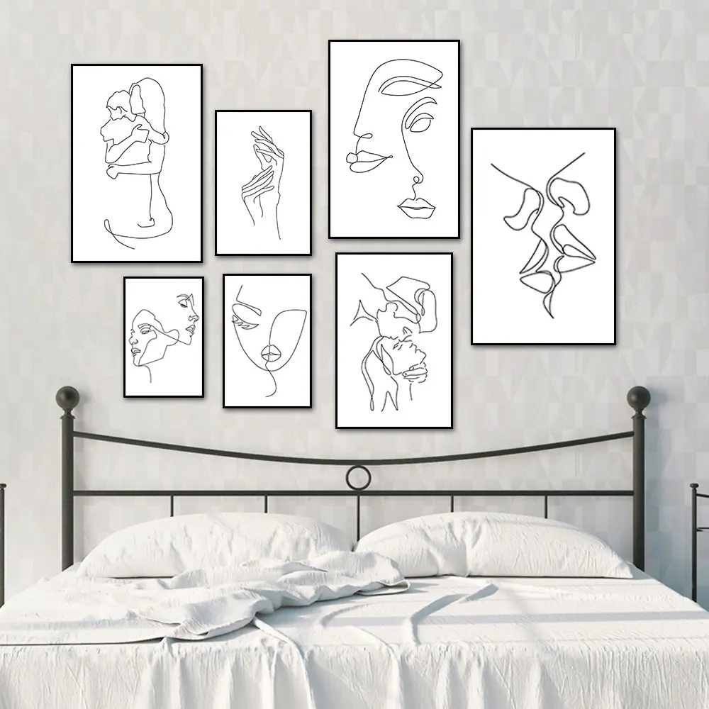 Nordic Minimalist Posters Figures Line Art Sexy Woman Body Nude Wall Canvas Paintings Artworks Prints Decoration for Living Room
Nordic Minimalist Posters Figures Line Art Sexy Woman Body Nude Wall Canvas Paintings Artworks Prints Decoration for Living Room