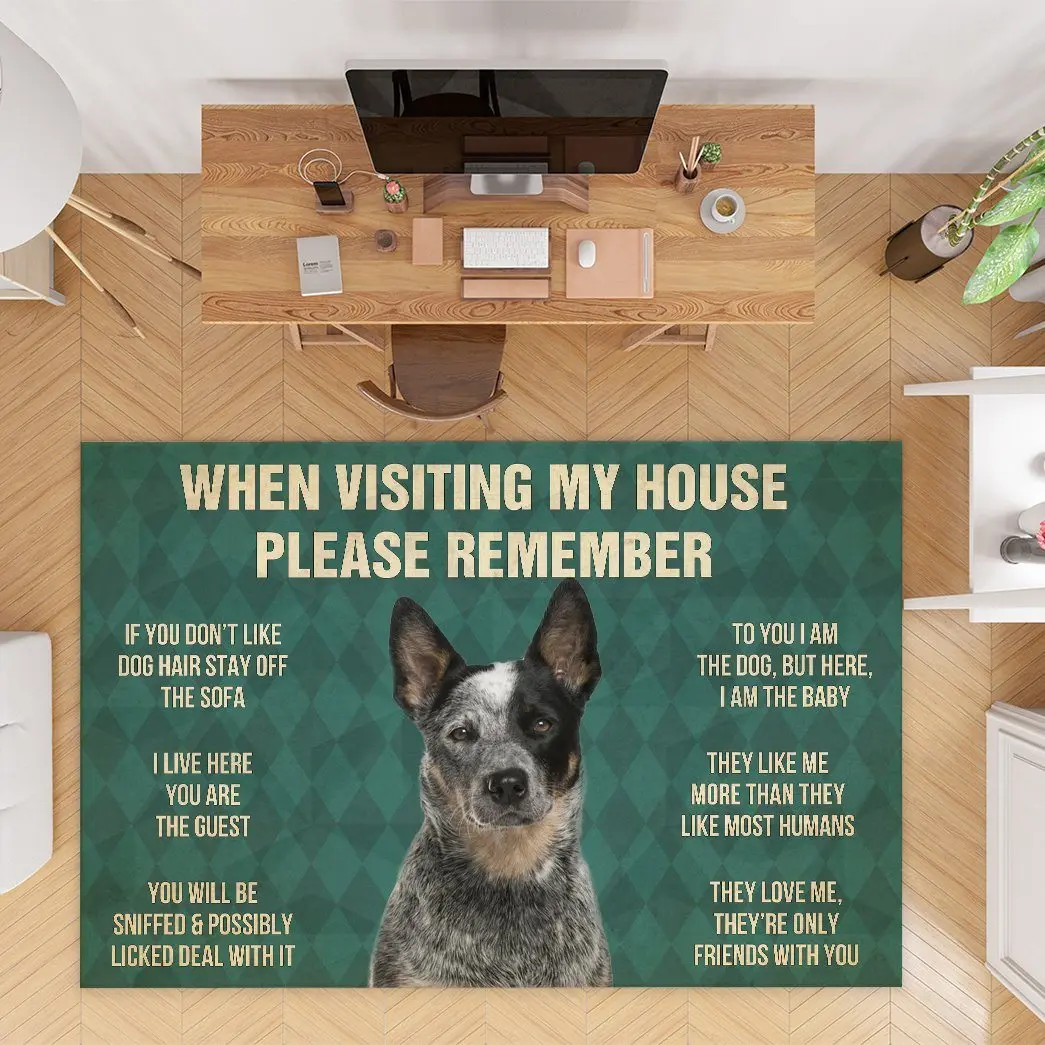Australian Cattle Dog Carpet 3D Printed Carpet Mat for Living Room Doormat Flannel Print Bedroom Non-slip Floor Rug
Australian Cattle Dog Carpet 3D Printed Carpet Mat for Living Room Doormat Flannel Print Bedroom Non-slip Floor Rug
