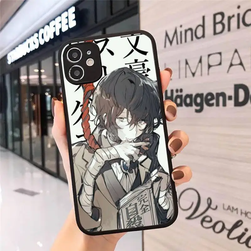 Bungou Stray Dogs japanese anime manga Phone Case matte transparent For iphone 7 8 11 12 plus mini x xs xr pro max cover 
Bungou Stray Dogs japanese anime manga Phone Case matte transparent For iphone 7 8 11 12 plus mini x xs xr pro max cover