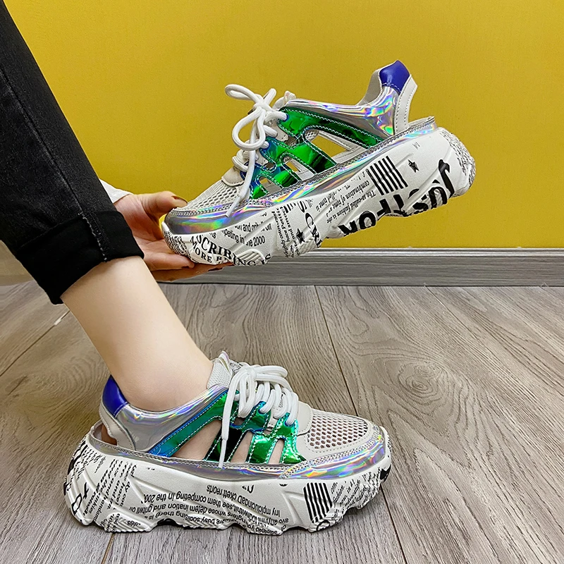 Женские босоножки, Новинка лета 2021, Модные женские сандалии, спортивные женские сандалии, удобная женская обувь с блестками, на шнуровке
Женские босоножки, Новинка лета 2021, Модные женские сандалии, спортивные женские сандалии, удобная женская обувь с блестками, на шнуровке