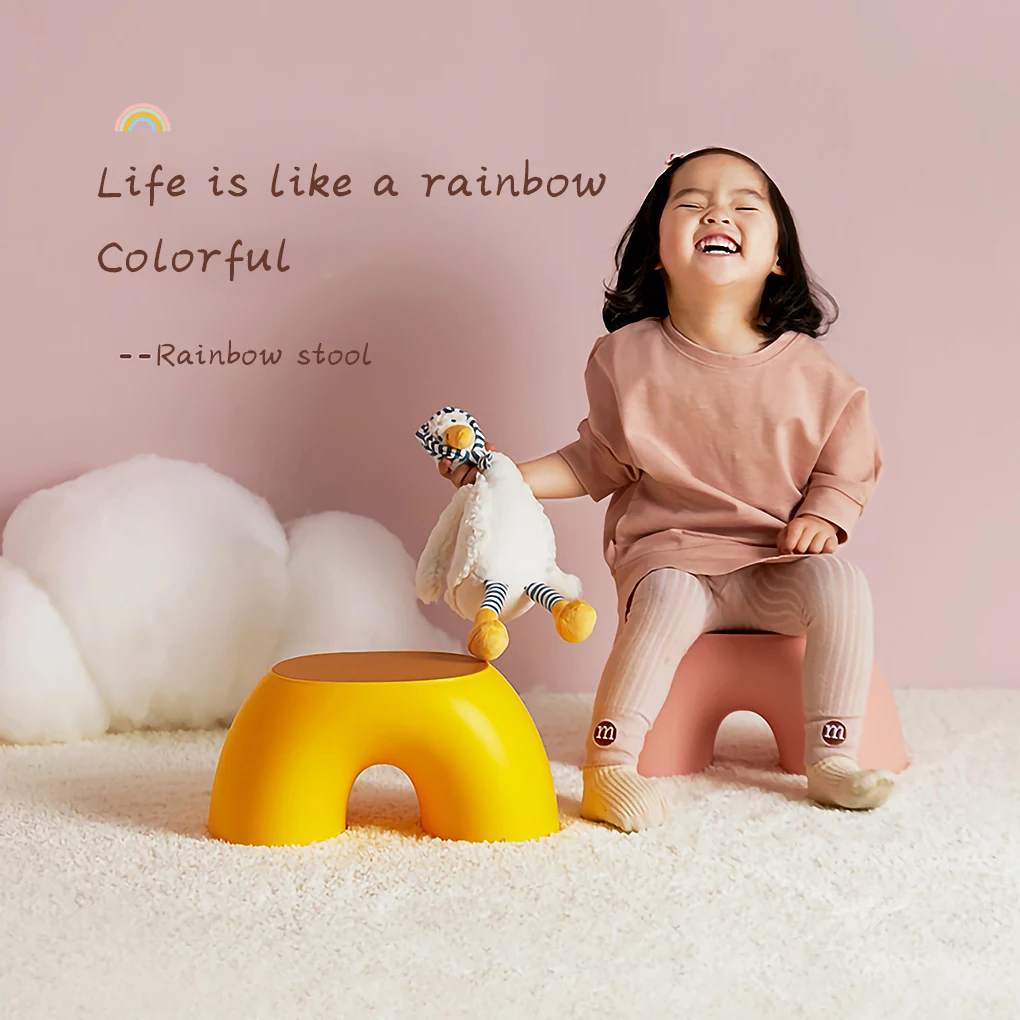 Original Home Chair Children Stool Footboard Bathroom Furniture Children's Stool Toy Sofa Stool Children Chair Rainbow Chair
Original Home Chair Children Stool Footboard Bathroom Furniture Children's Stool Toy Sofa Stool Children Chair Rainbow Chair