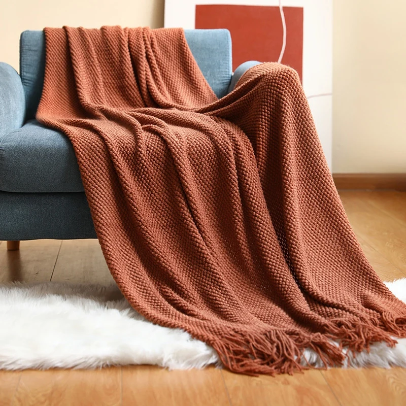 Textured Waffle Throw Blanket with Tassels Lightweight Super Soft Modern Woven Blanket for Couch Bedroom Travel Women Men Kids 
Textured Waffle Throw Blanket with Tassels Lightweight Super Soft Modern Woven Blanket for Couch Bedroom Travel Women Men Kids