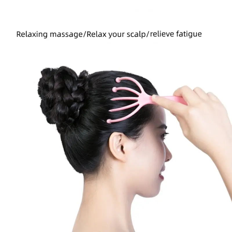 Head Massager Scalp Neck Comb Roller Five Finger Claws Steel Ball Hand Held Relax SPA Hair Care for hair growth Stress Relief U2
Head Massager Scalp Neck Comb Roller Five Finger Claws Steel Ball Hand Held Relax SPA Hair Care for hair growth Stress Relief U2