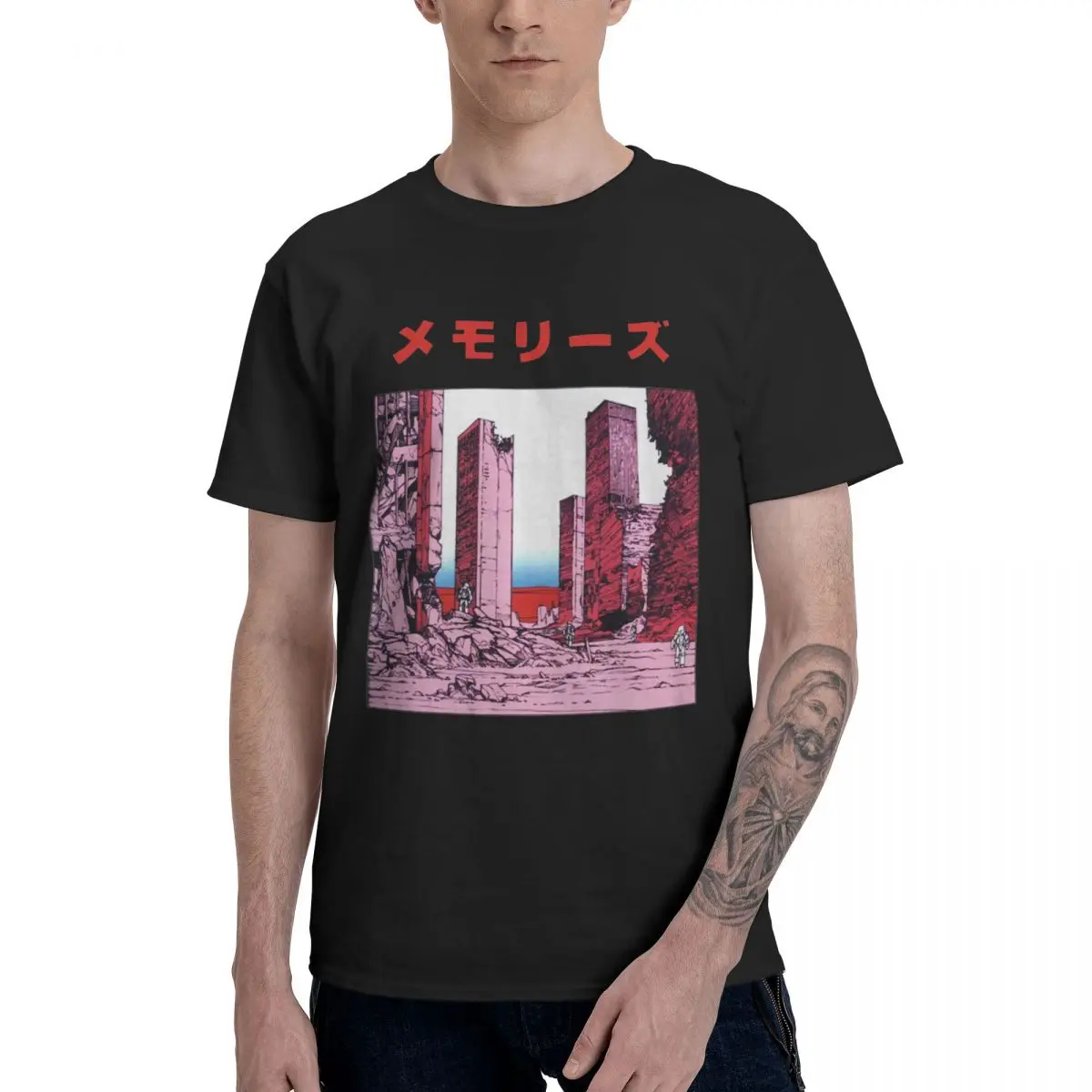 Katsuhiro Otomo Memories T Shirts Pure Cotton Round Neck Male T Shirt Short Sleeve Plus Size Classic Tee Hoodie US Size
Katsuhiro Otomo Memories T Shirts Pure Cotton Round Neck Male T Shirt Short Sleeve Plus Size Classic Tee Hoodie US Size