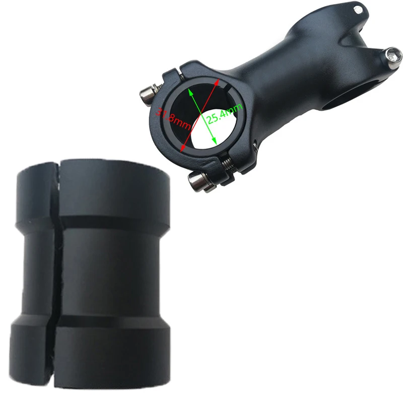 40mm Bicycle Handlebar Bar Shim Stem Reducer Spacer For 25.4 To 31.8mm Handlebar Durable Bike Cycling Accessories Parts Black
40mm Bicycle Handlebar Bar Shim Stem Reducer Spacer For 25.4 To 31.8mm Handlebar Durable Bike Cycling Accessories Parts Black