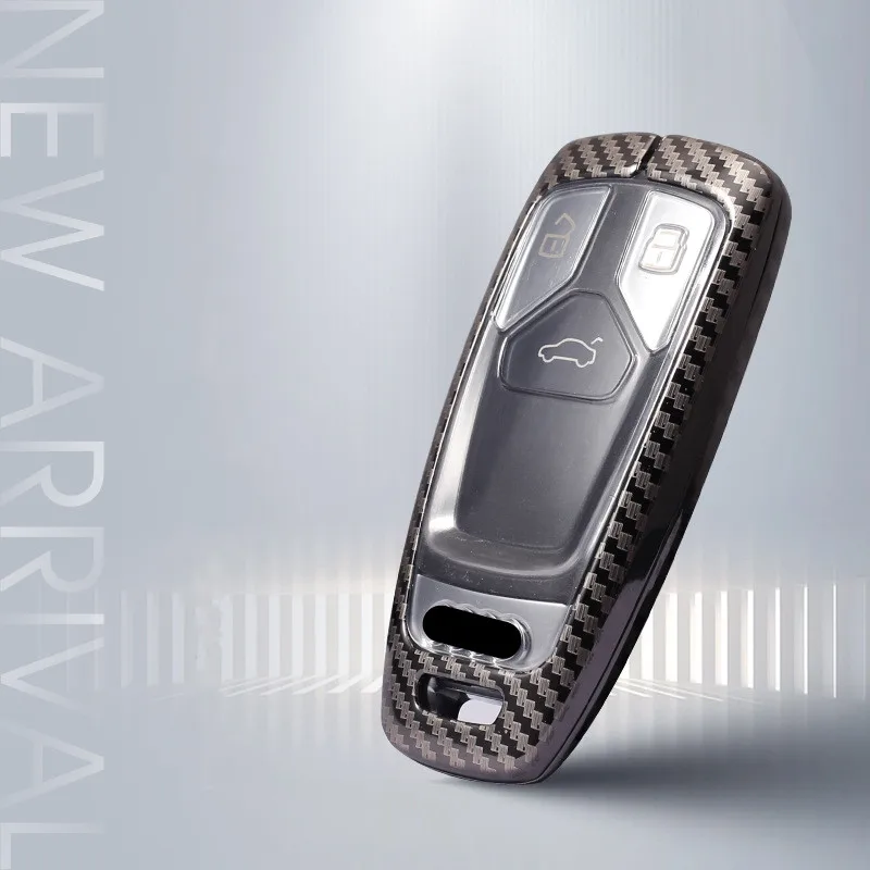 Carbon fiber+TPU Car Remote Key Case Cover Shell Fob For Audi A4 B9 A5 A6 8S 8W Q5 Q7 4M S4 S5 S7 TT TTS TFSI RS Accessories
Carbon fiber+TPU Car Remote Key Case Cover Shell Fob For Audi A4 B9 A5 A6 8S 8W Q5 Q7 4M S4 S5 S7 TT TTS TFSI RS Accessories