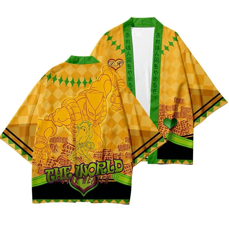 Kimono Jojos Bizarre Adventure Haori Giorno Giovanna Bruno Bucciarati Cosplay Men Summer jojo bizarre adventure Kimono Harajuku
Kimono Jojos Bizarre Adventure Haori Giorno Giovanna Bruno Bucciarati Cosplay Men Summer jojo bizarre adventure Kimono Harajuku