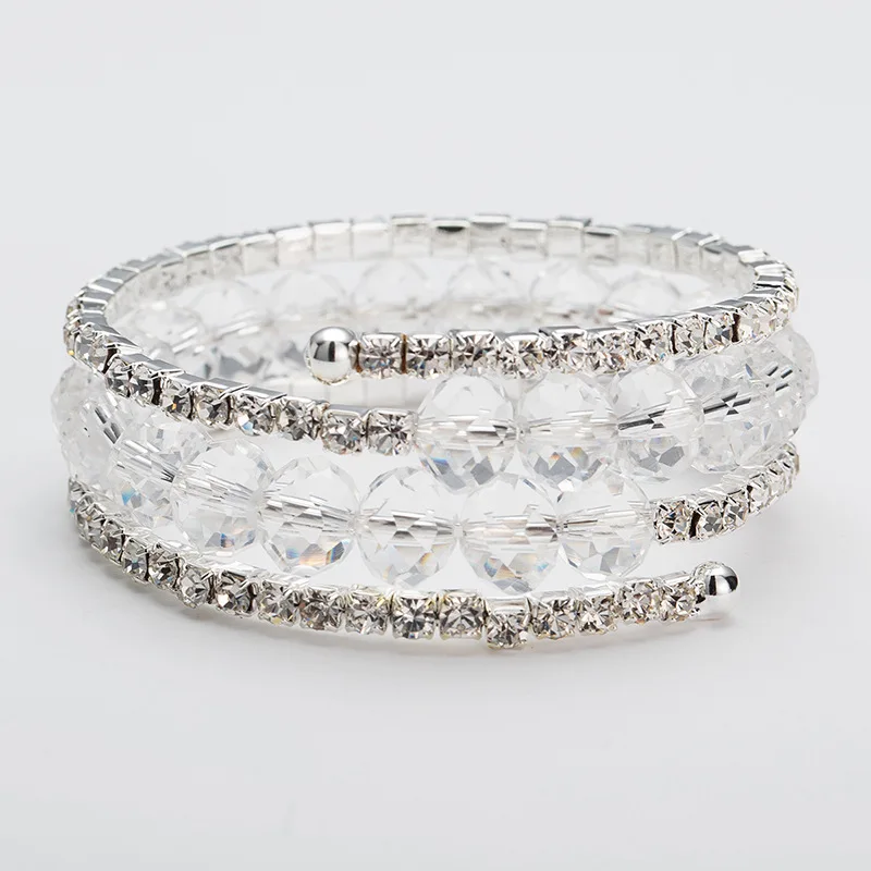 Diamond-encrusted bracelet female fashion wedding dress wedding accessories decorative jewelry
Diamond-encrusted bracelet female fashion wedding dress wedding accessories decorative jewelry