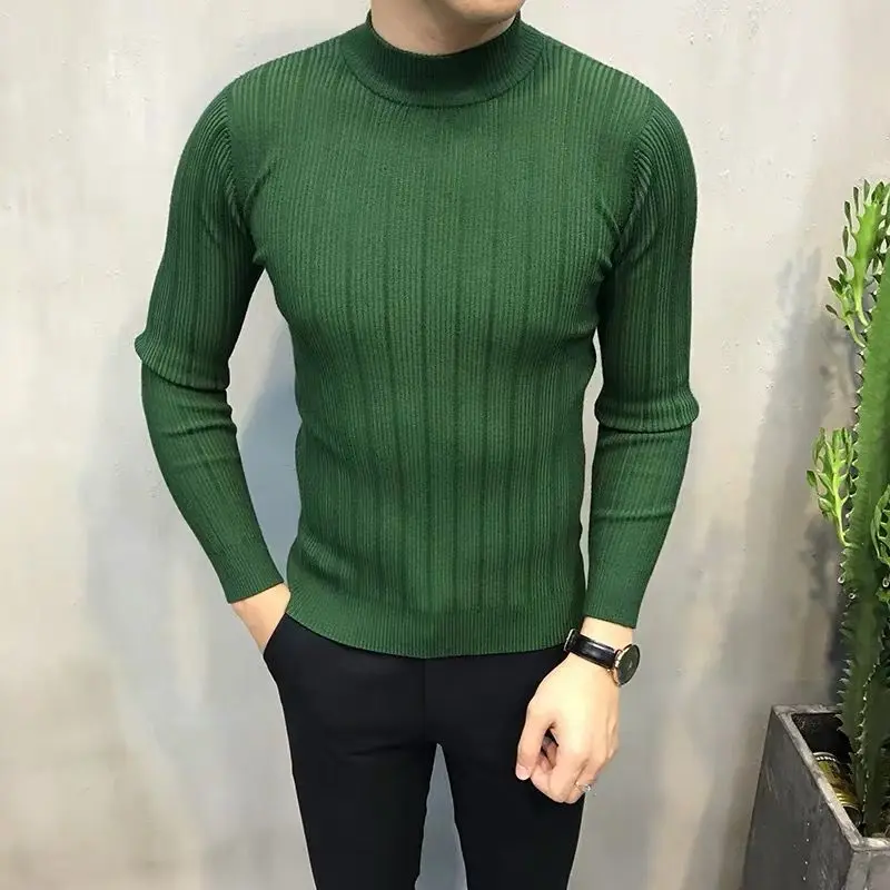 2020 New Men Autumn Winter Wear Korean Pure Half Turtleneck Sweater Pullover Male Slim All-match Knitting Sweater Pullovers N31
2020 New Men Autumn Winter Wear Korean Pure Half Turtleneck Sweater Pullover Male Slim All-match Knitting Sweater Pullovers N31