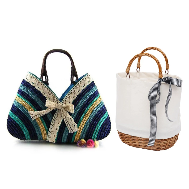 2 Pcs Bag:1 Pcs Casual Fashion Bow Rainbow Stripes Lace Bow Bag Straw Bag & 1 Pcs Waterproof Clutch Handbag Summer Beach Wicker
2 Pcs Bag:1 Pcs Casual Fashion Bow Rainbow Stripes Lace Bow Bag Straw Bag & 1 Pcs Waterproof Clutch Handbag Summer Beach Wicker