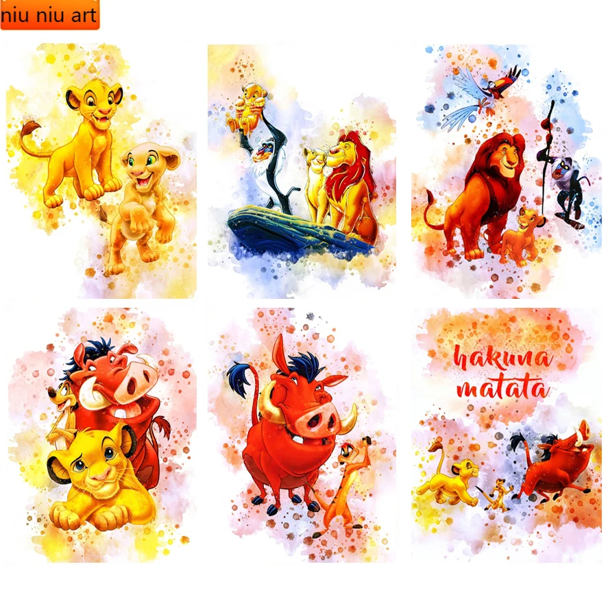 Disney Lion King Diamond Painting 5D DIY Poster Children's Room Wall Art Mosaic Cross Stitch Kits Diamond Embroidery Home Decor
Disney Lion King Diamond Painting 5D DIY Poster Children's Room Wall Art Mosaic Cross Stitch Kits Diamond Embroidery Home Decor