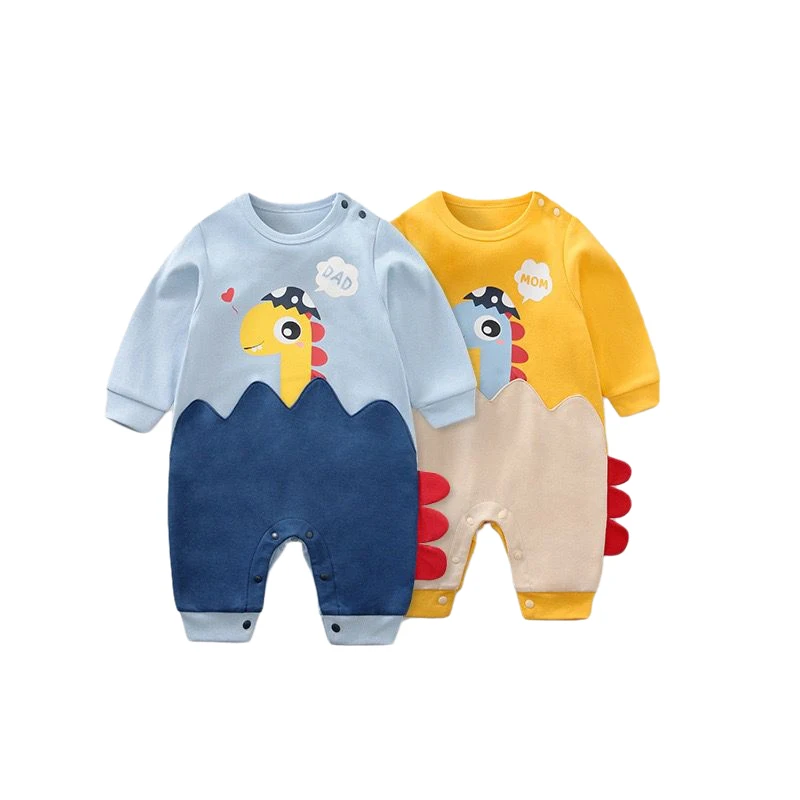 Cute Baby Boy Girl Clothes Newborn Cartoon Animal Dinosaur Baby Rompers Full Sleeve Jumpsuit For Kids Toddler Infant Clothing
Cute Baby Boy Girl Clothes Newborn Cartoon Animal Dinosaur Baby Rompers Full Sleeve Jumpsuit For Kids Toddler Infant Clothing