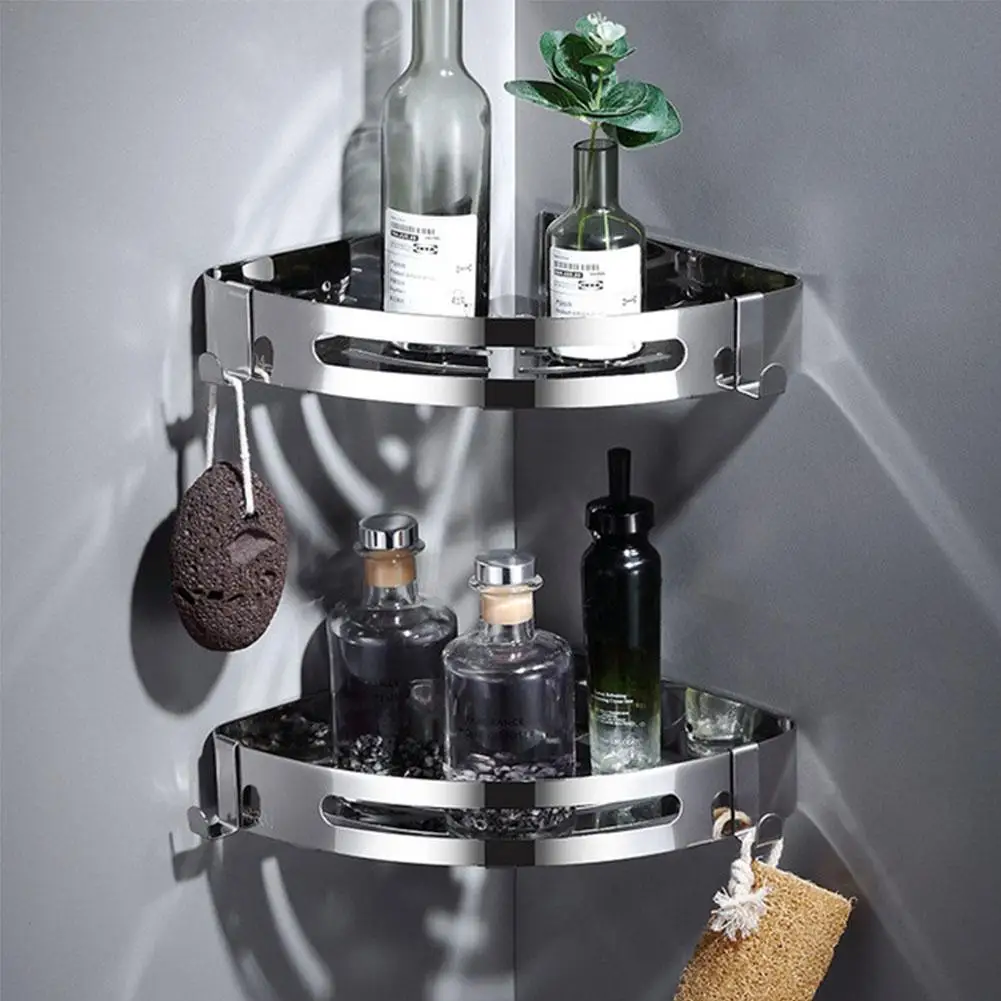 Corner Shelf Bathroom Storage Shelves Toilet Triangle Towel Storage Wall-Free Punching Shower Rack Bathroom Accessories
Corner Shelf Bathroom Storage Shelves Toilet Triangle Towel Storage Wall-Free Punching Shower Rack Bathroom Accessories