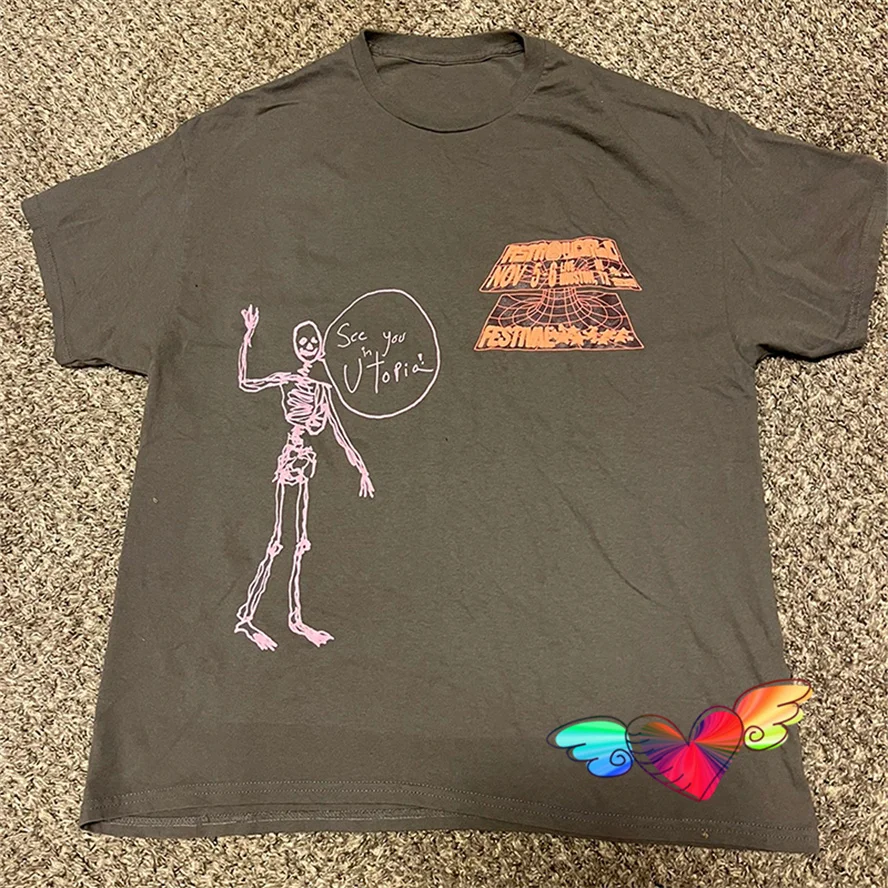 Universe Declaration Travis Scott T-shirt Men Women High Quality See You Fest Cactus Jack Tee Graphic Print Tops Short Sleeve
Universe Declaration Travis Scott T-shirt Men Women High Quality See You Fest Cactus Jack Tee Graphic Print Tops Short Sleeve