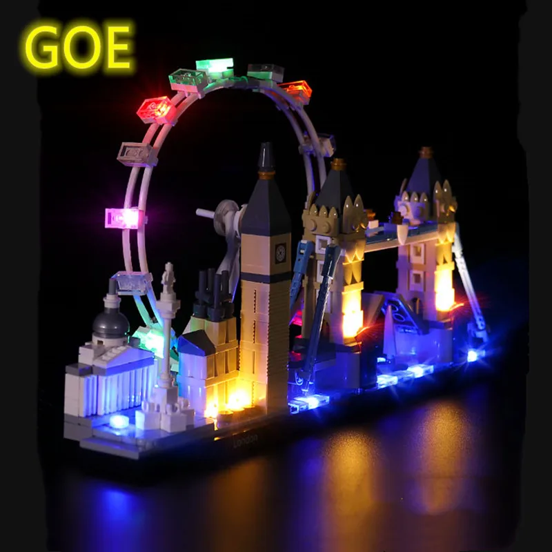 GOE Led Light Up Kit For Lego 21034 Compatile With Architecture London (Only LED Light Included)
GOE Led Light Up Kit For Lego 21034 Compatile With Architecture London (Only LED Light Included)